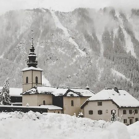 公寓 Cozy Mont-blanc View Location 霞慕尼